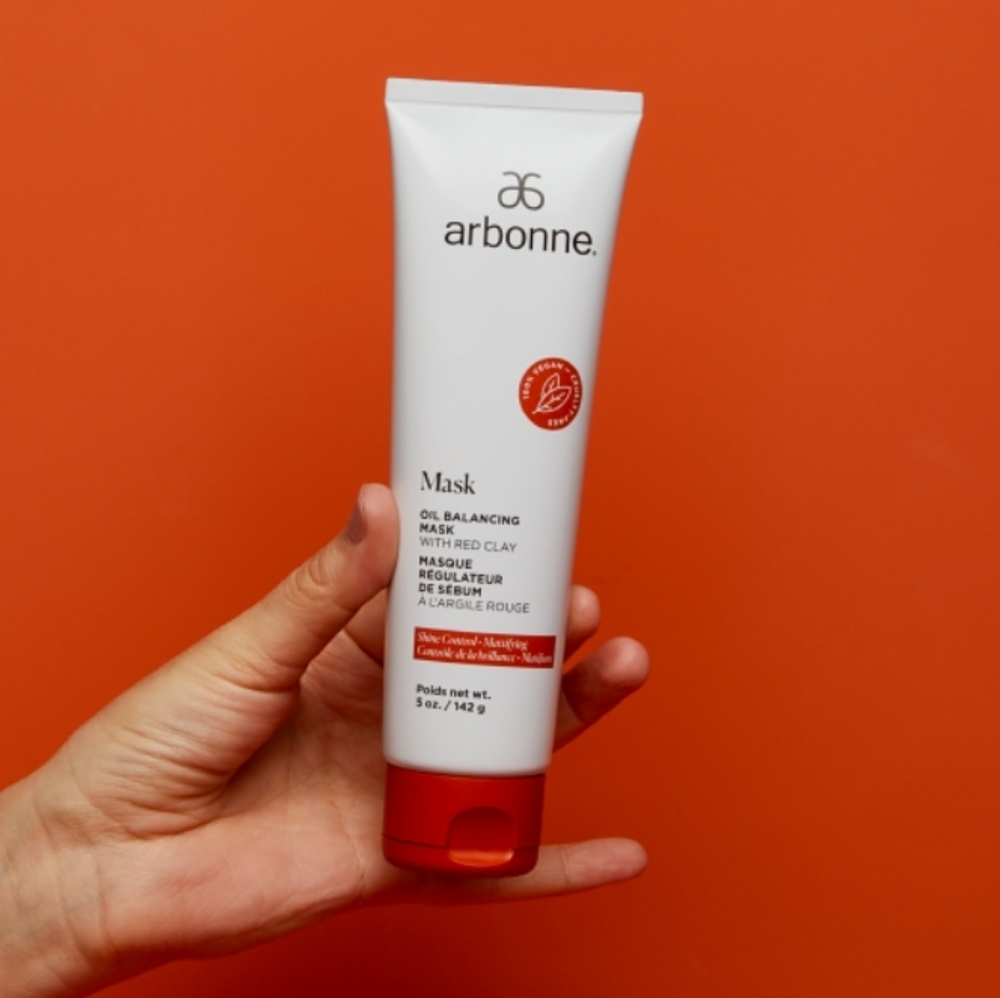 Arbonne Oil Balancing Red Clay Mask